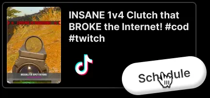 StreamGen scheduling clips to TikTok, YouTube Shorts, and Instagram Reels