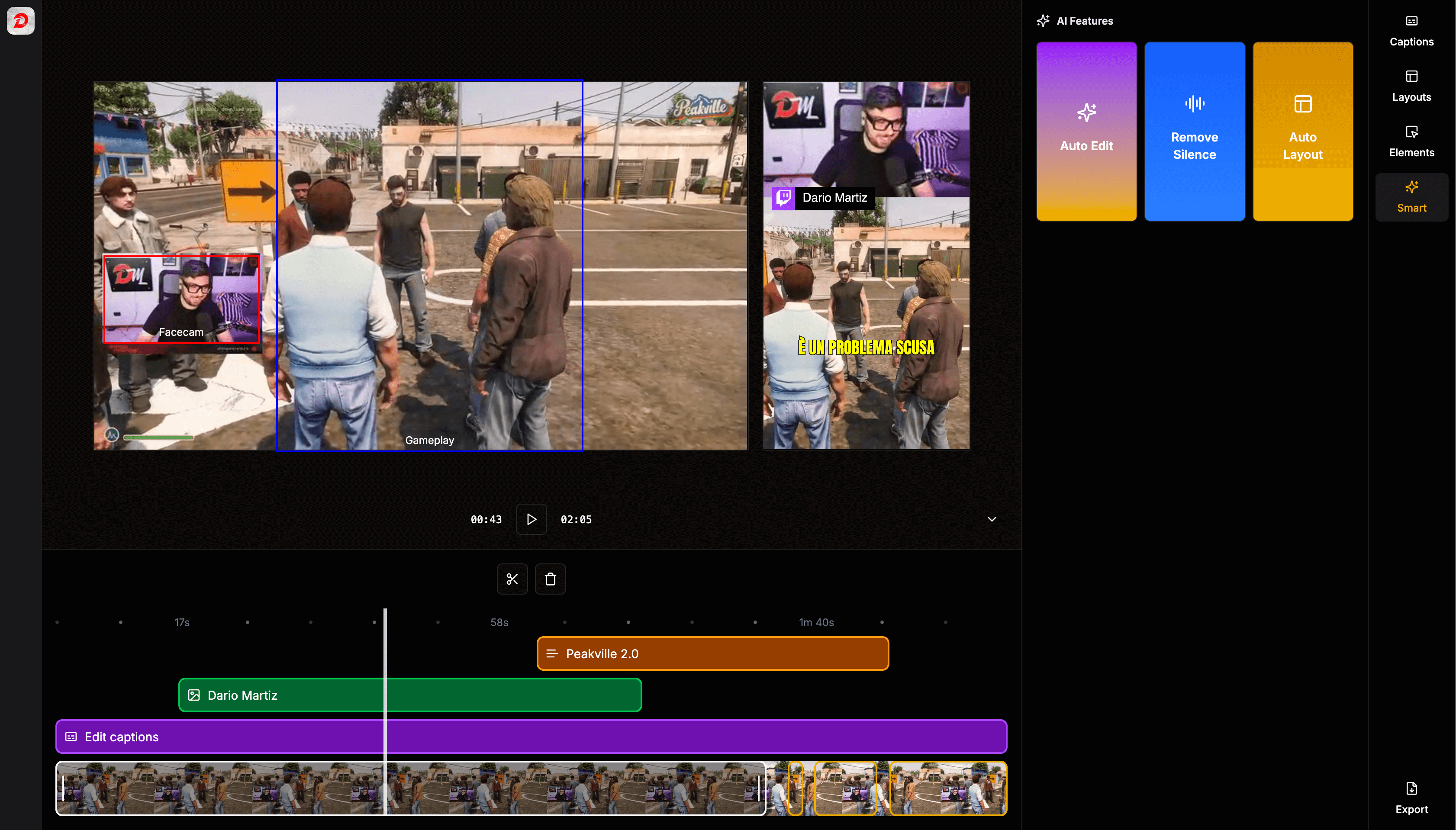 Short Editor Screenshot